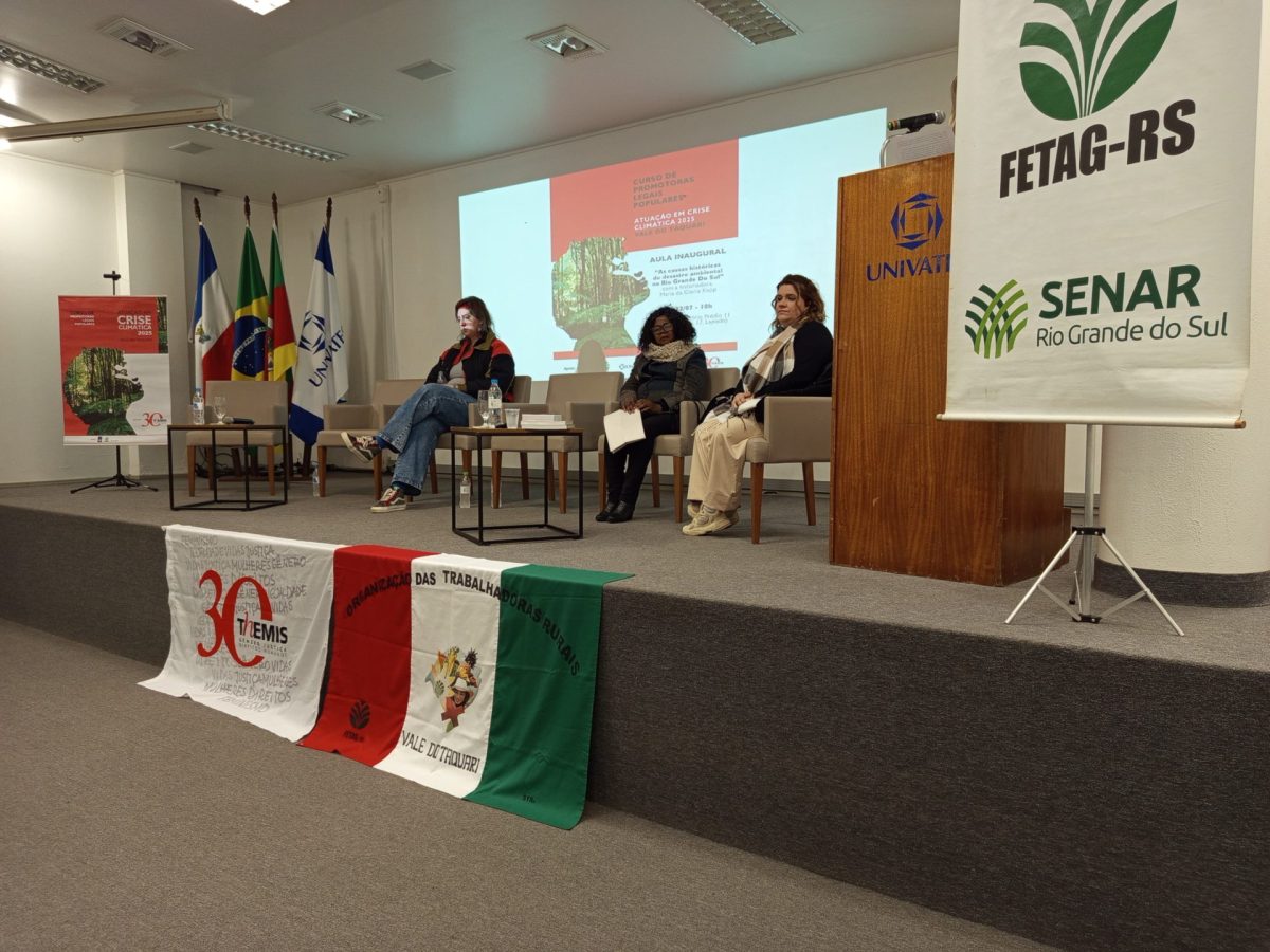 Curso inédito forma mulheres para atuação diante da crise climática