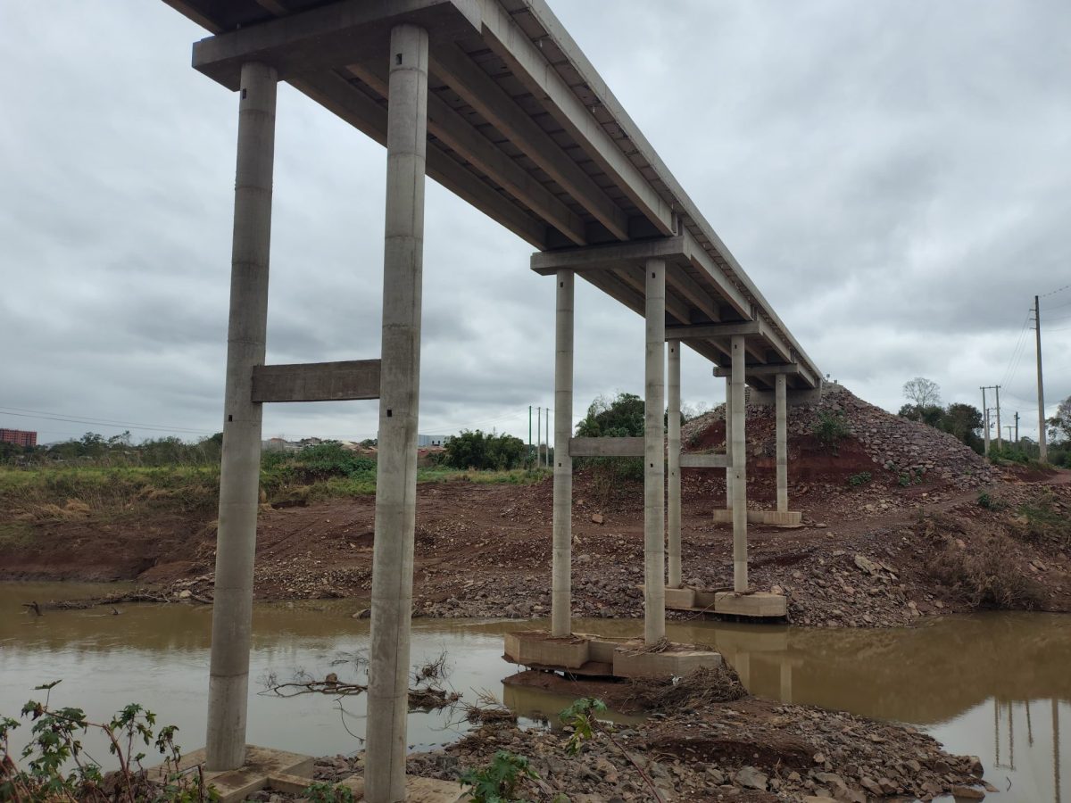 Réguas digitais serão instaladas na ponte da ERS-130 para monitoramento do Forqueta