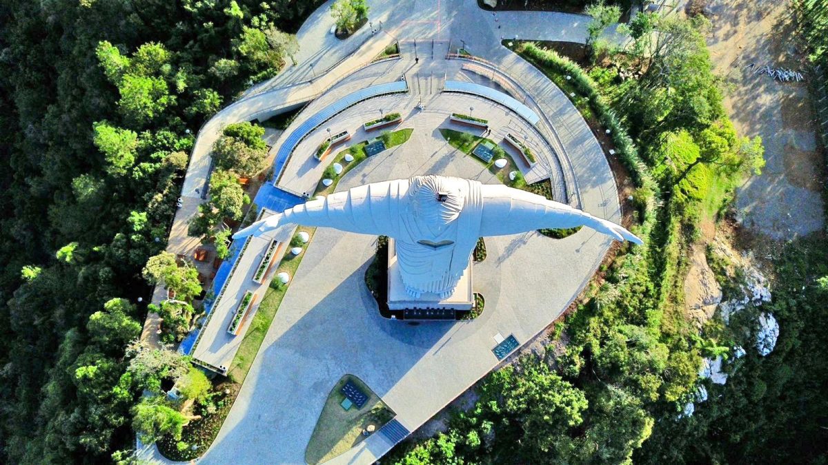 Cristo Protetor de Encantado se consolidou como um principais atrativos turísticos do RS. (Foto: divulgação)